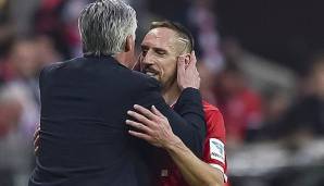 Ancelotti findet versöhnliche Worte in Richtung Ribery