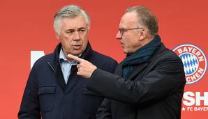 Karl-Heins Rummenigge pflegte ein gutes Verhältnis zu seinem Freund Carlo Ancelotti