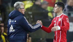 Jupp Heynckes sieht James' Entwicklung besonders dadurch gefördert, da er selbst als Trainer fließend Spanisch spricht