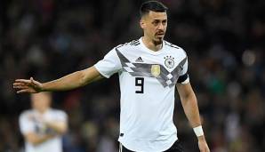 Sandro Wagner kam bislang sieben Mal für die deutsche Nationalmannschaft zum Einsatz