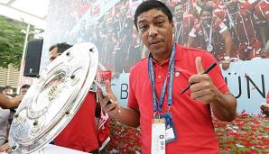 Giovane Elber in Singapur bei einem Treffen der Bayern mit Fans