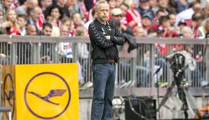 Christian Streich hatte zuletzt gegen den FC Bayern nicht viel zu lachen.