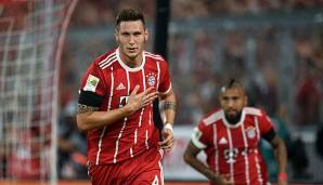 Niklas Süle jubelt nach seinem Tor gegen Leverkusen.