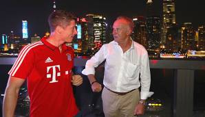 Lothar Matthäus denkt, dass Karl-Hein Rummenigge Robert Lewandowski nicht gehen lassen wird.