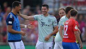 Robert Lewandowski trifft mit dem FC Bayern am 1. Spieltag auf die TSG Hoffenheim.