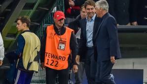 Rene Weiler und Carlo Ancelotti standen sich in der Champions League gegenüber.