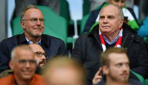 Karl-Heinz Rummenigge (li.) und Uli Hoeneß (re.)