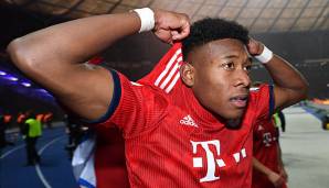 David Alaba kam in dieser Bundesligasaison bisher in jedem Spiel des FC Bayern zum Einsatz.