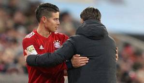 Niko Kovac war voll des Lobes für James.