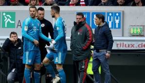 Gegen Fortuna Düsseldorf musste Manuel Neuer verletzt vom Platz - sein bislang letzter Einsatz.