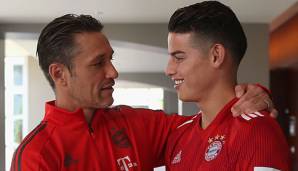 James Rodriguez fand sich unter Niko Kovac zumeist auf der Bank wieder.