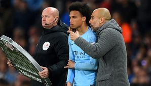 Pep Guardiola hat sich zur Situation um Leroy Sane geäußert.