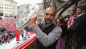 Pep Guardiola war von 2013 bis 2016 beim FC Bayern Trainer.