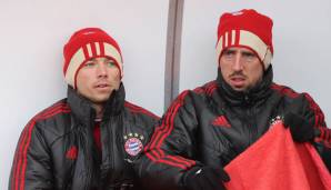 Franck Ribery (r.) war Pranjics bester Mitspieler - hatte aber große Probleme mit van Gaal.