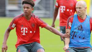 Chris Richards wurde im FCB-Training von Arjen Robben eigenen Aussagen zufolge auf links gezogen.