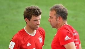 Thomas Müller sieht zwischen Hansi Flick und Pep Guardiola Parallelen.