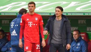 Hatten nicht den besten Draht zueinander: Thomas Müller (l.) und Niko Kovac.