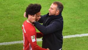 Leroy Sane (l.) befindet sich beim FC Bayern noch nicht auf seinem Top-Niveau.