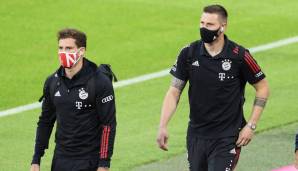 Leon Goretzka (l.) und Niklas Süle sind zwei weitere Leistungsträger, mit denen in Kürze Verträge anstehen könnten.