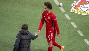 Leroy Sane erlebte gegen Bayer Leverkusen einen Abend zum Vergessen.