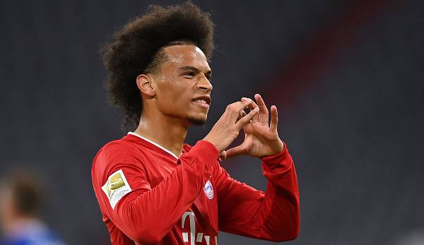 Leroy Sane spielte eine starke Hinrunde im Trikot des FC Bayern.