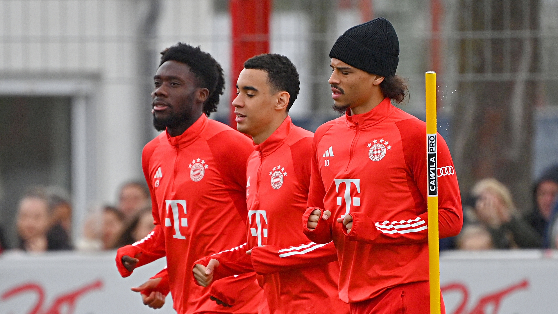 FC Bayern München, Alphonso Davies, Jamal Musiala, Leroy Sané