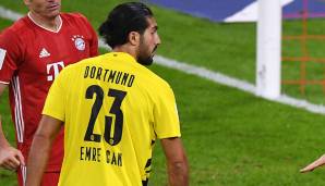 EMRE CAN: Führte die meisten Zweikämpfe aufseiten der Gäste – und gewann satte 75 Prozent. Insgesamt sehr bissig, aggressiv und konzentriert. Tadelloser Auftritt des Nationalspielers. Note: 2.