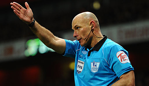 Howard Webb leitete unter anderem das Champions-League-Finale 2010 in Madrid