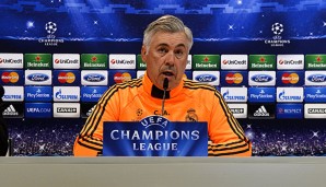 In der Gruppe B der Champions League ist Ancelotti mit seinem Team bereits sicher Tabellenerster