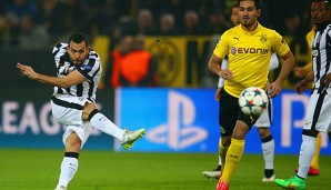 Carlos Tevez brachte Juventus früh in Führung