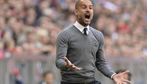 Pep Guardiola feierte gegen Frankfurt seinen 51. Sieg im 62. Bundesliga-Spiel