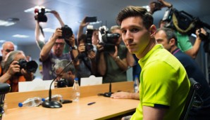 Lionel Messi stellte sich erstmals seit langem auf einer Pressekonferenz