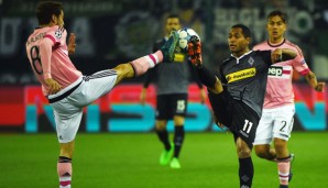 Gladabchs Raffael tat sich auch gegen Juve als Vorbereiter hervor