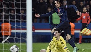 Edinson Cavani erzielte das Siegtor für PSG