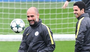 Pep Guardiola nimmt Mikel Arteta in den Schutz