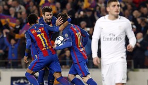 Der FC Barcelona hat gegen PSG mit 6:1 gewonnen