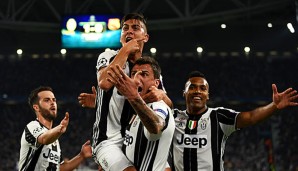 Paulo Dybala erzielte seinen ersten Doppelpack in der Champions League