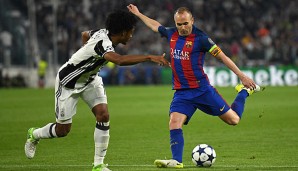 Andres Iniesta hofft immer noch auf Barcas Weiterkommen gegen Juve