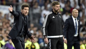 Diego Simeone glaubt fest an Atleticos Chancen