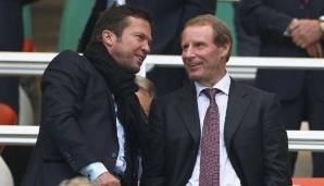 Berti Vogts und Lothar Matthäus arbeiten inzwischen als Experten