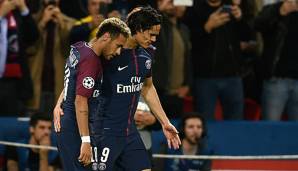 Plötzlich wieder ziemlich beste Freunde: Neymar und Edinson Cavani