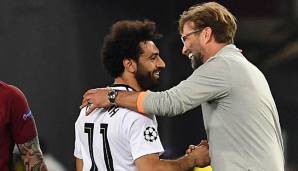 Jürgen Klopp sieht Mohamed Salah noch nicht auf dem Niveau von Cristiano Ronaldo.