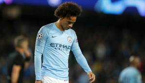 Leroy Sane konnte die Niederlage von Manchester City nicht verhindern.