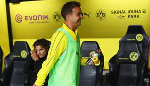 Mario Götze hat bis dato noch keine einzige Bundesliga-Minute in der aktuellen Saison für den BVB gespielt.