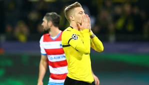 Bot mit dem BVB gegen Brügge eine enttäuschende Leistung: Kapitän Marco Reus.