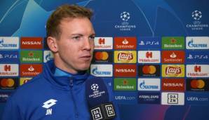 Julian Nagelsmann will sich im Vorfeld des Donezk-Spiels nicht mit einem möglichen Weiterkommen in der CL befassen.