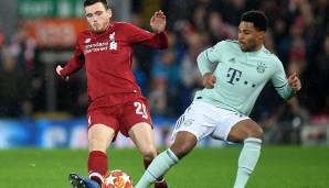 Andrew Robertson: Energisch, aber ineffizient. Kam gegen Gnabry nicht zurecht. Verlor aber auch offensiv zu viele Zweikämpfe. Dazu mit Ungenauigkeiten im Passspiel – auch unter Druck beim Spielaufbau. Note: 4,5.