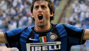 11. Platz: DIEGO MILITO für 25 Millionen Euro vom FC Genua zu Inter Mailand.