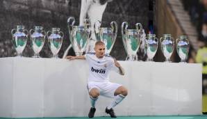 5. Platz: KARIM BENZEMA für 35 Millionen Euro von Olympique Lyon zu Real Madrid.