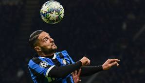 Platz 17: Danilo D'Ambrosio (Inter Mailand) - 3 vergebene Großchancen.